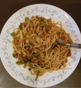 Street style noodles recipe