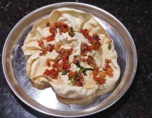 Recipe for Masala papad