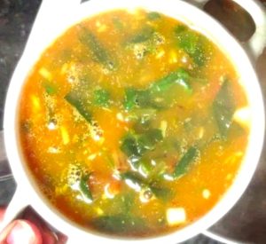 How to make Palak sambar