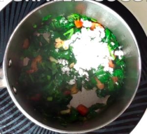 How to make Palak sambar