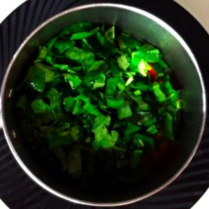 How to make Palak sambar