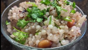 Recipe for Sabudana khichdi