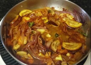 Recipe for Brinjal Curry