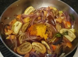 Recipe for Brinjal Curry