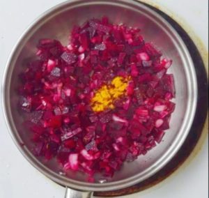 Recipe for beetroot curry