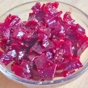 Recipe for beetroot curry