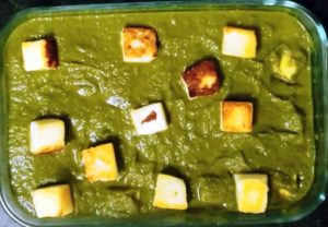 Palak Paneer Dhaba style