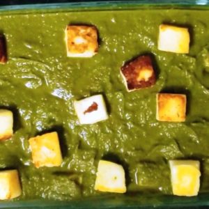 Palak Paneer Dhaba style