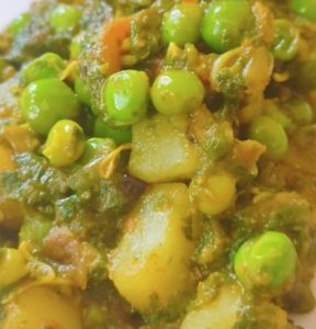 Aloo Matar ki Sabji