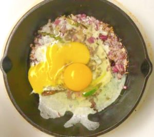 Recipe for egg rice