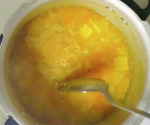 Temple-style sambar recipe