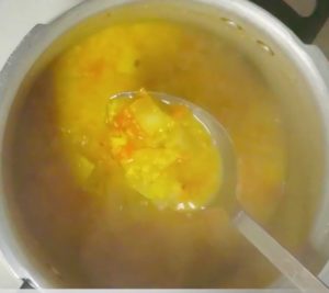 Temple-style sambar recipe