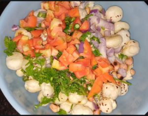 how to make makhana chaat