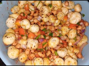 makhana chaat recipe for weight loss