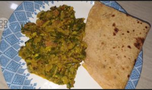 Spring onion sabzi recipe