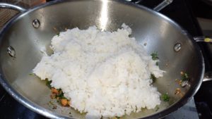 lemon rice in temple style