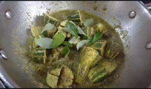 Recipe for cucumber curry