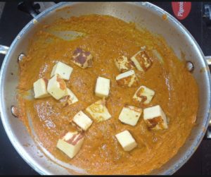 Paneer recipe