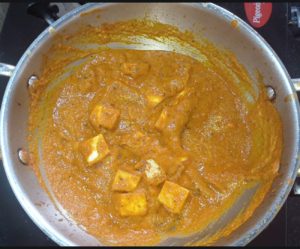 Paneer recipe