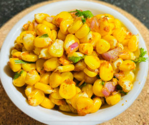 Sweet corn chaat