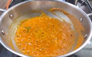 Moth beans sambar