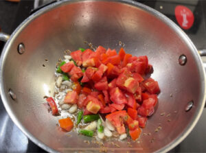 Tomato coriander rice