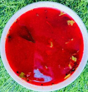 Beetroot rasam